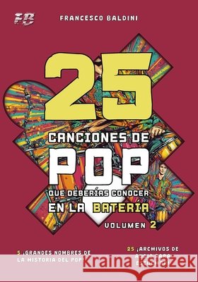 25 CANCIONES DE POP QUE DEBERÍAS CONOCER EN LA BATERÍA (Volumen 2): [Spanish Edition] Campitelli, Simone, Baldini, Francesco 9798293279395 Independently Published - książka