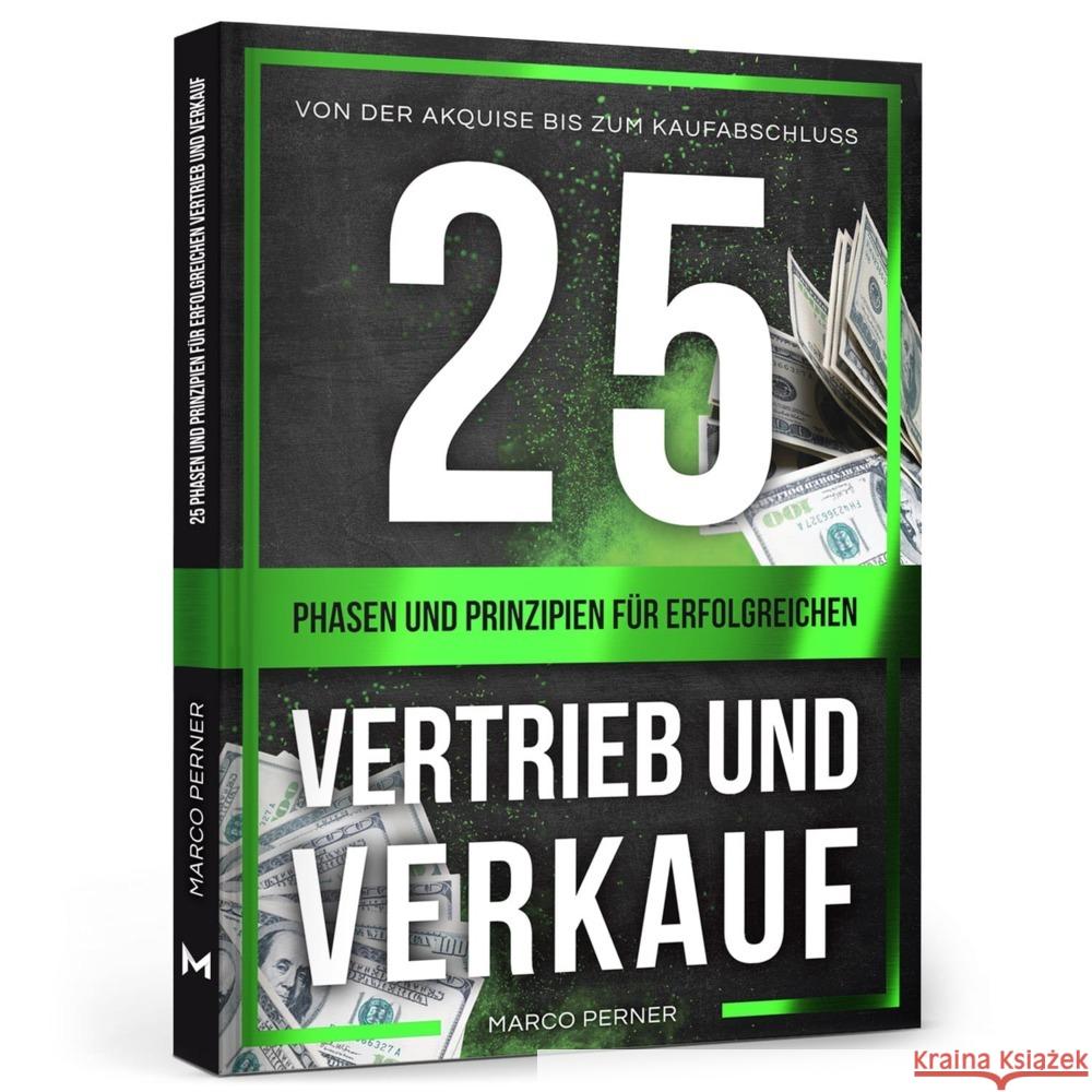 25 Phasen und Prinzipien für erfolgreichen Vertrieb und Verkauf Perner, Marco 9783951992730 Perner Ventures - książka