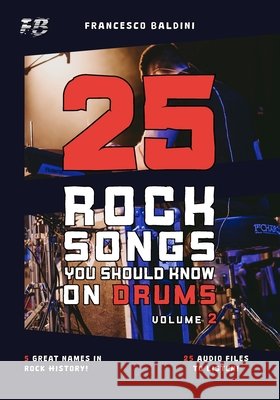 25 ROCK SONGS YOU SHOULD KNOW ON DRUMS (Volume 2): [English Edition] Campitelli, Simone, Baldini, Francesco 9798299255195 Independently Published - książka