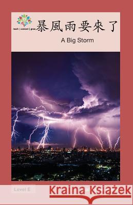 暴風雨要來了: A Big Storm Washington Yu Ying Pcs 9781640400627 Level Chinese - książka