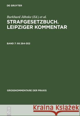 264-302 Klaus Tiedemann Bernd Sch]nemann G]nter Gribbohm 9783899492903 Walter de Gruyter - książka