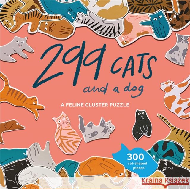 299 Cats (and a dog): A Feline Cluster Puzzle Lea Maupetit 9781786276582 Orion Publishing Co - książka