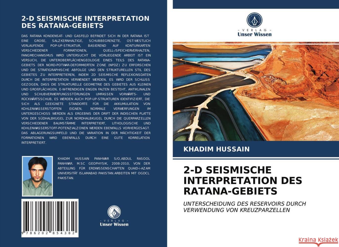 2-D SEISMISCHE INTERPRETATION DES RATANA-GEBIETS Hussain, Khadim 9786202854382 Verlag Unser Wissen - książka