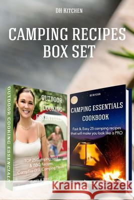 2 in 1 Outdoor Kitchen Recipes that will make you cook like a PRO Box Set: Camping Essentials Cookbook + Outdoor Cooking Essentials Delgado, Marvin 9781517325381 Createspace - książka