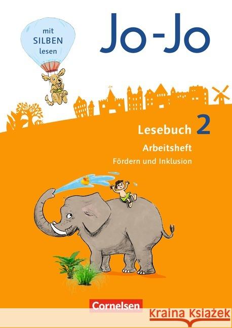 2. Schuljahr, Arbeitsheft Fördern und Inklusion : Mit Silben lesen Kiwitt, Nicola; Wörner, Martin 9783060836352 Cornelsen - książka