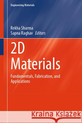 2D Materials  9789819685851 Springer - książka