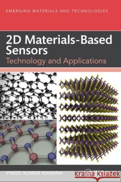 2D Materials-Based Sensors: Technology and Applications Vinod Kumar Khanna 9781032361734 Taylor & Francis Ltd - książka