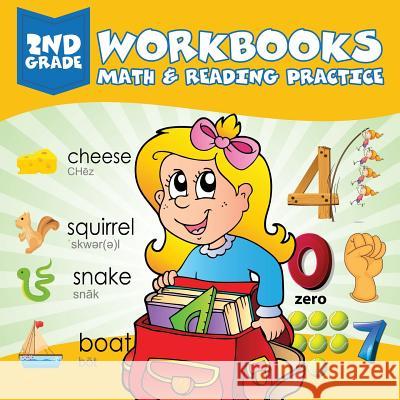 2nd Grade Workbooks: Math & Reading Practice Baby Professor 9781682600955 Baby Professor - książka