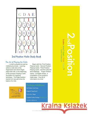 2nd Position Violin Study: Violin Positions Made Easy Carol J. Anderson 9781481929639 Createspace Independent Publishing Platform - książka