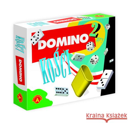 2w1 Domino + Kości ALEX  5906018013856 Alexander - książka