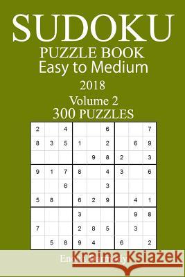 300 Easy to Medium Sudoku Puzzle Book Enoch Darmody 9781978001800 Createspace Independent Publishing Platform - książka