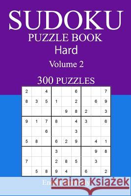 300 Hard Sudoku Puzzle Book: Volume 2 Enoch Darmody 9781542778060 Createspace Independent Publishing Platform - książka