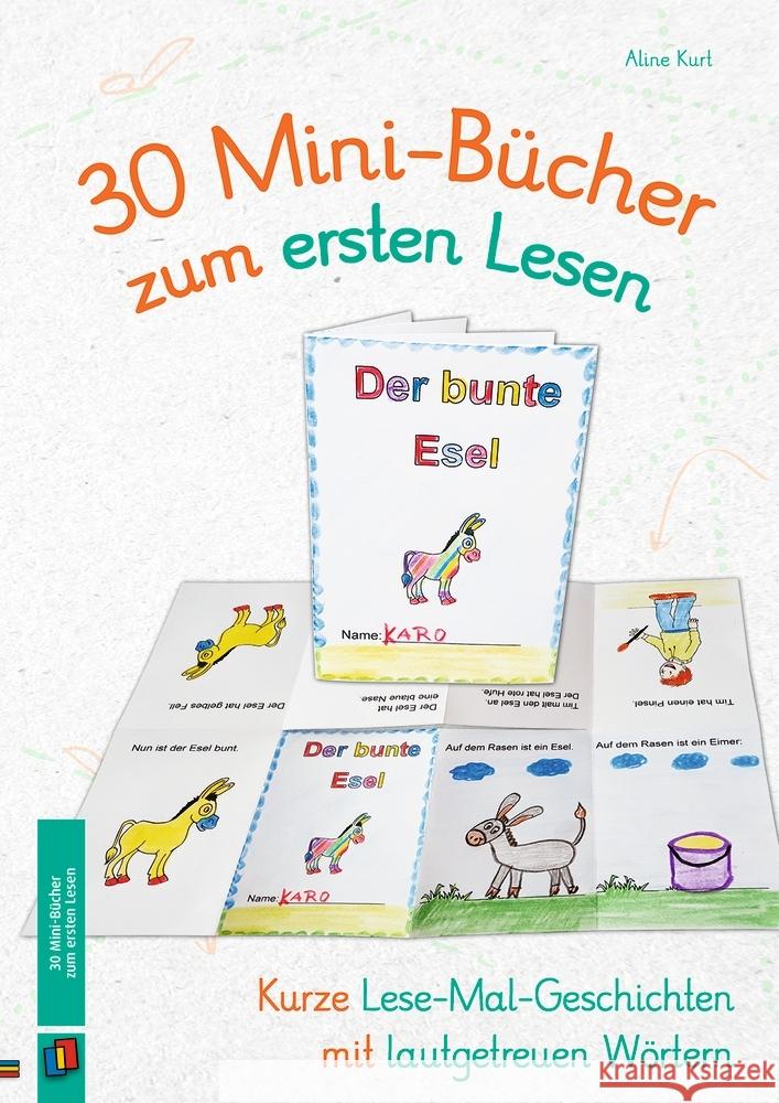 30 Mini-Bücher zum ersten Lesen Kurt, Aline 9783834645845 Verlag an der Ruhr - książka