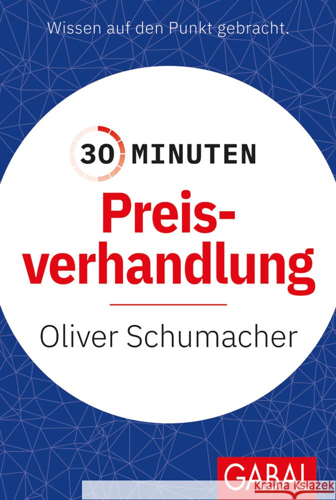 30 Minuten Preisverhandlung Schumacher, Oliver 9783967391251 GABAL - książka