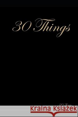 30 Things Qv Thomas 9781088492802 Independently Published - książka