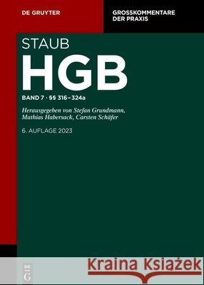 ?? 316-324a Mathias Habersack Christoph Weber 9783110563931 de Gruyter - książka