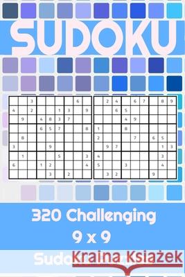 320 9x9 Challenging Sudoku Puzzles Hope Seb Hope 9798746841797 Independently published - książka