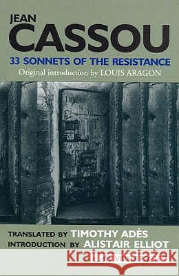 33 Sonnets of the Resistance Cassou, Jean 9781900072892 ARC PUBLICATIONS - książka