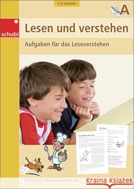 3./4. Schuljahr A (einfacher) Thüler, Ursula Woicke, Melanie  9783867232562 Schubi Lernmedien - książka