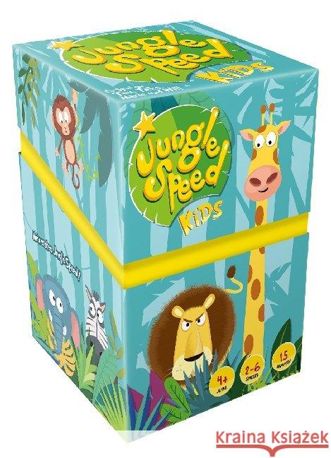 Jungle Speed Kids (Kinderspiel) Vuarchex, Thomas, Yakovenko, Pierric 3558380052494 Asmodee