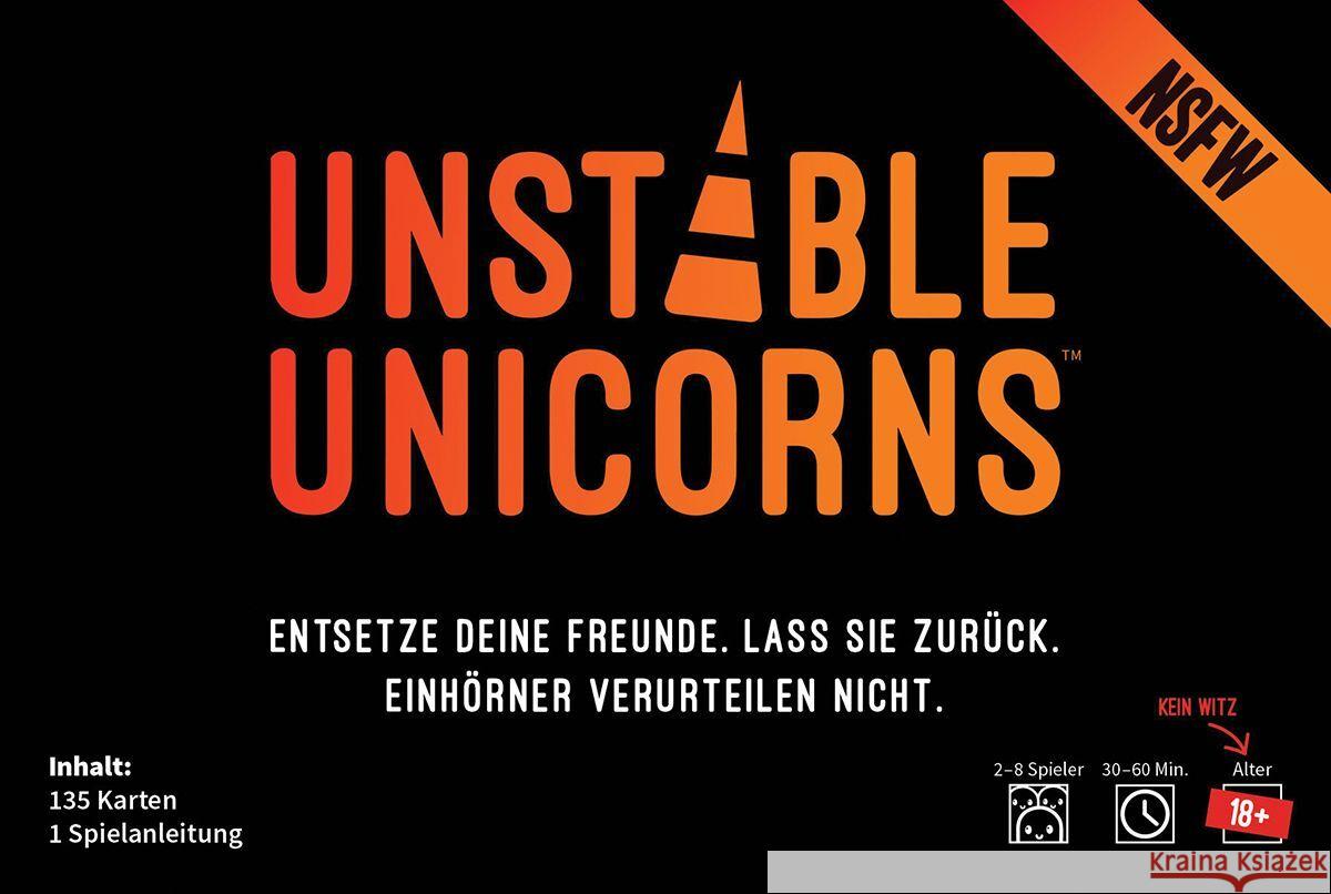 Unstable Unicorns NSFW Badie, Ramy 3558380109815 Unstable Games