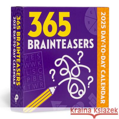 365 Brainteasers 2025 Day-to-Day Calendar  9781454954378 Union Square & Co. - książka