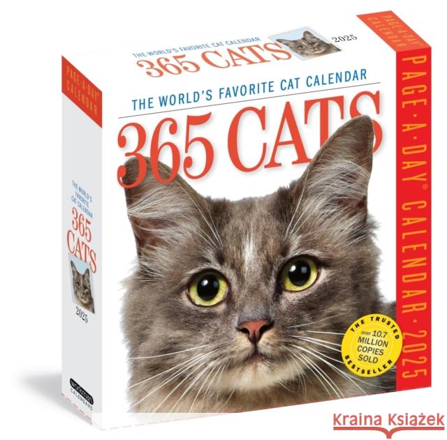 365 Cats Page-A-Day® Calendar 2025: The World's Favourite Cat Calendar Workman Calendars 9781523525089 Workman Publishing - książka