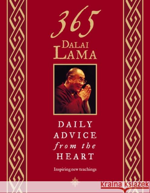 365 Dalai Lama: Daily Advice from the Heart Dalai Lama 9780007179039 HarperCollins Publishers - książka