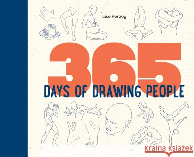 365 Days of Drawing People Lise Herzog 9780228105329 Firefly Books - książka