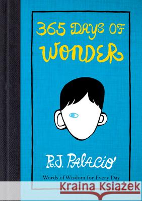 365 Days of Wonder Palacio R. J. 9780552572712 Penguin Random House Children's UK - książka