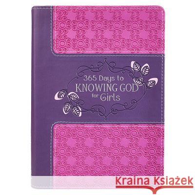 365 Days to Knowing God for Girls Carolyn Larsen 9781432123109 Christian Art Gifts Inc - książka