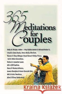 365 Meditations for Couples Sally D. Sharpe Amy Valdez Barker Richard Barker 9780687063840 Dimensions for Living - książka