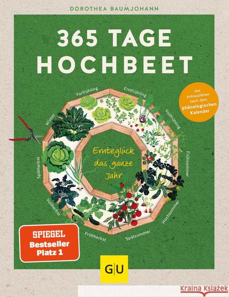 365 Tage Hochbeet Baumjohann, Dorothea 9783833880308 Gräfe & Unzer - książka