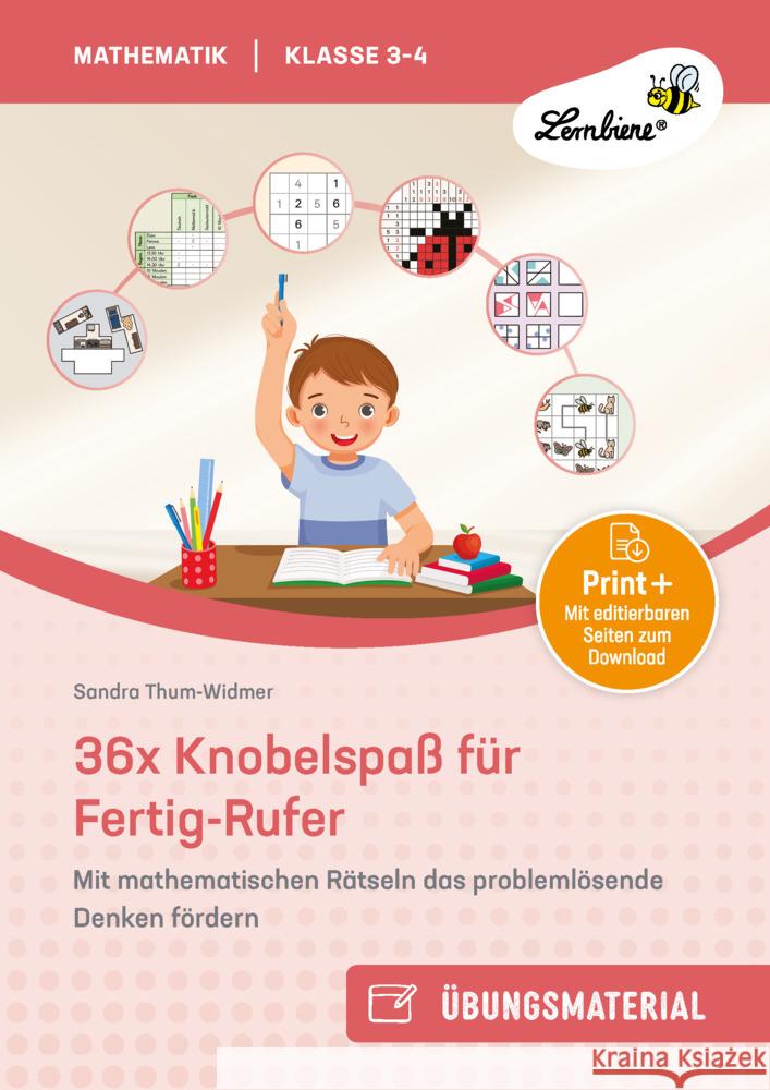 36x Knobelspaß für Fertig-Rufer Thum-Widmer, Sandra 9783746812366 Lernbiene Verlag - książka