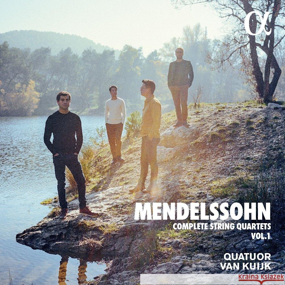 Die Streichquartette Vol. 1 - Quartette Opp. 12, 13 & 44 Nr. 1, 1 Audio-CD Mendelssohn-Bartholdy, Felix 3760014198731 Alpha