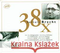 38 x Bertolt Brecht, 3 CD Bertolt Brecht 5906409901366 MTJ - książka
