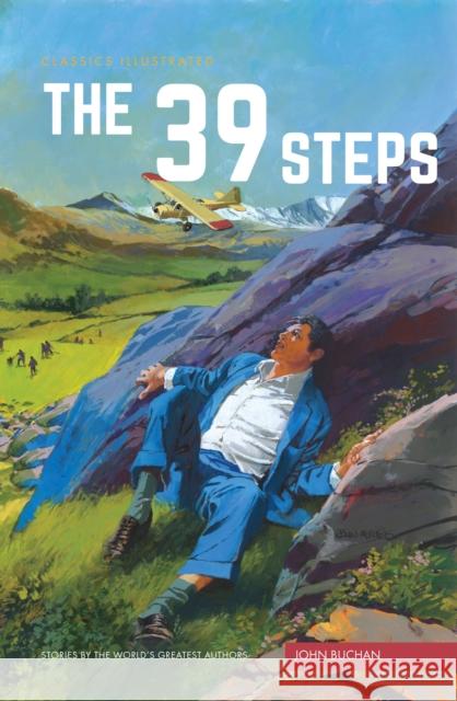 39 Steps John Buchan 9781910619865 Classic Comics C/O Saltway Pub - książka