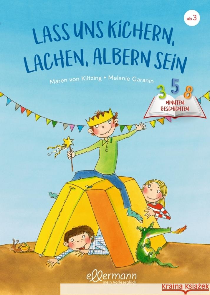 3-5-8 Minutengeschichten. Lass uns kichern, lachen, albern sein Klitzing, Maren von 9783751400237 Ellermann - książka