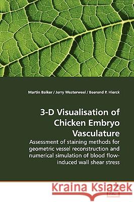 3-D Visualisation of Chicken Embryo Vasculature Martin Baiker 9783639155365 VDM Verlag - książka