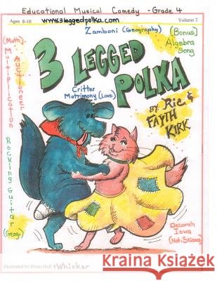 3 Legged Polka Ric And Fayth Kirk 9780615571171 Summit City Music Publishing - książka