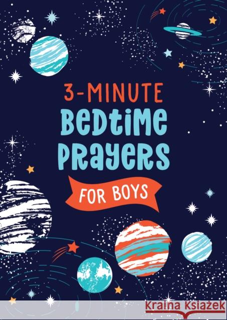 3-Minute Bedtime Prayers for Boys Janice Thompson 9781636096391 Barbour Publishing Inc, U.S - książka