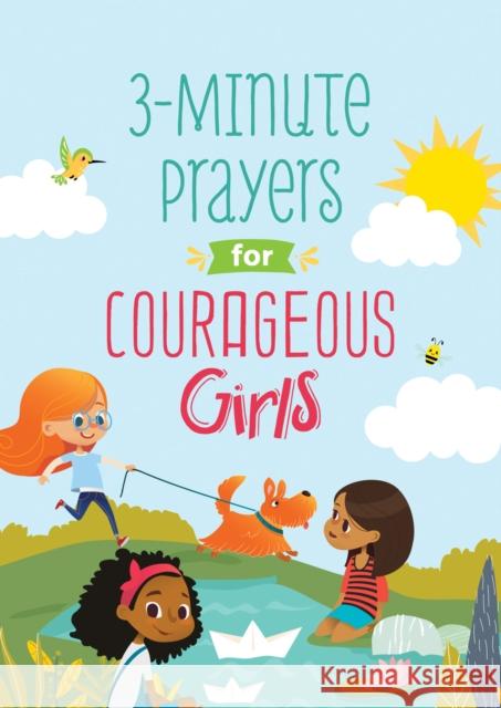 3-Minute Prayers for Courageous Girls Jean Fischer 9781643528649 Shiloh Kidz - książka