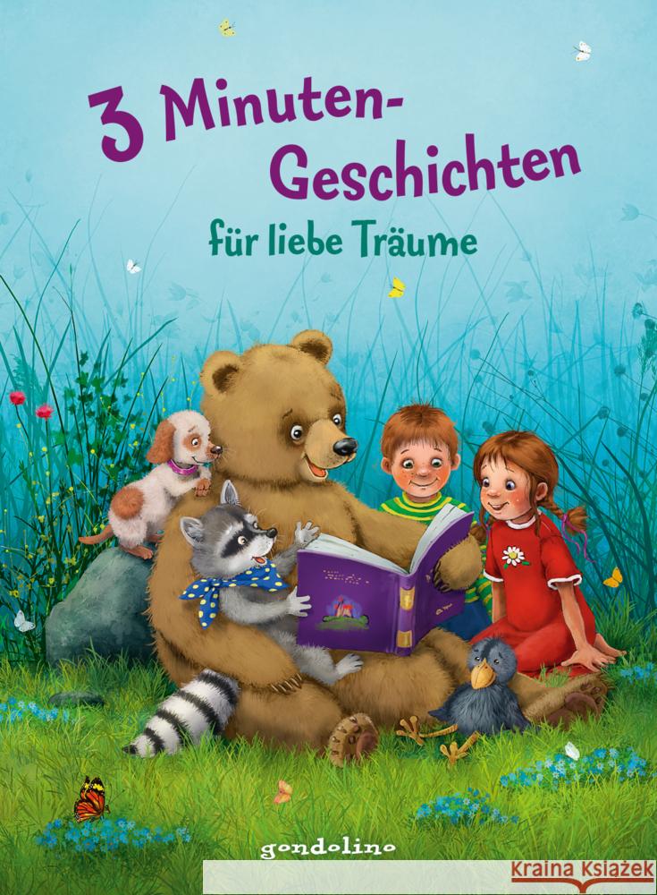 3 Minutengeschichten für liebe Träume Boehme, Julia, Kellner, Ingrid, Vogel, Maja von 9783811235380 Gondolino - książka