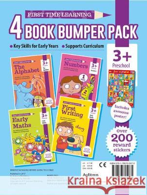 3+ Pack - Alphabet, Maths, Numbers & Writing  9781786705075 Bonnier Books Ltd - książka