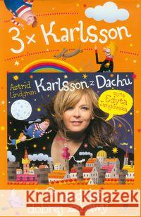 3 x Karlsson CD Mp3 - audiobook Lindgren Astrid 9788362264100 Jung-off-ska - książka