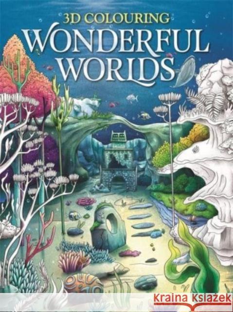 3D Colouring: Wonderful Worlds Igloo Books 9781837714537 Bonnier Books Ltd - książka