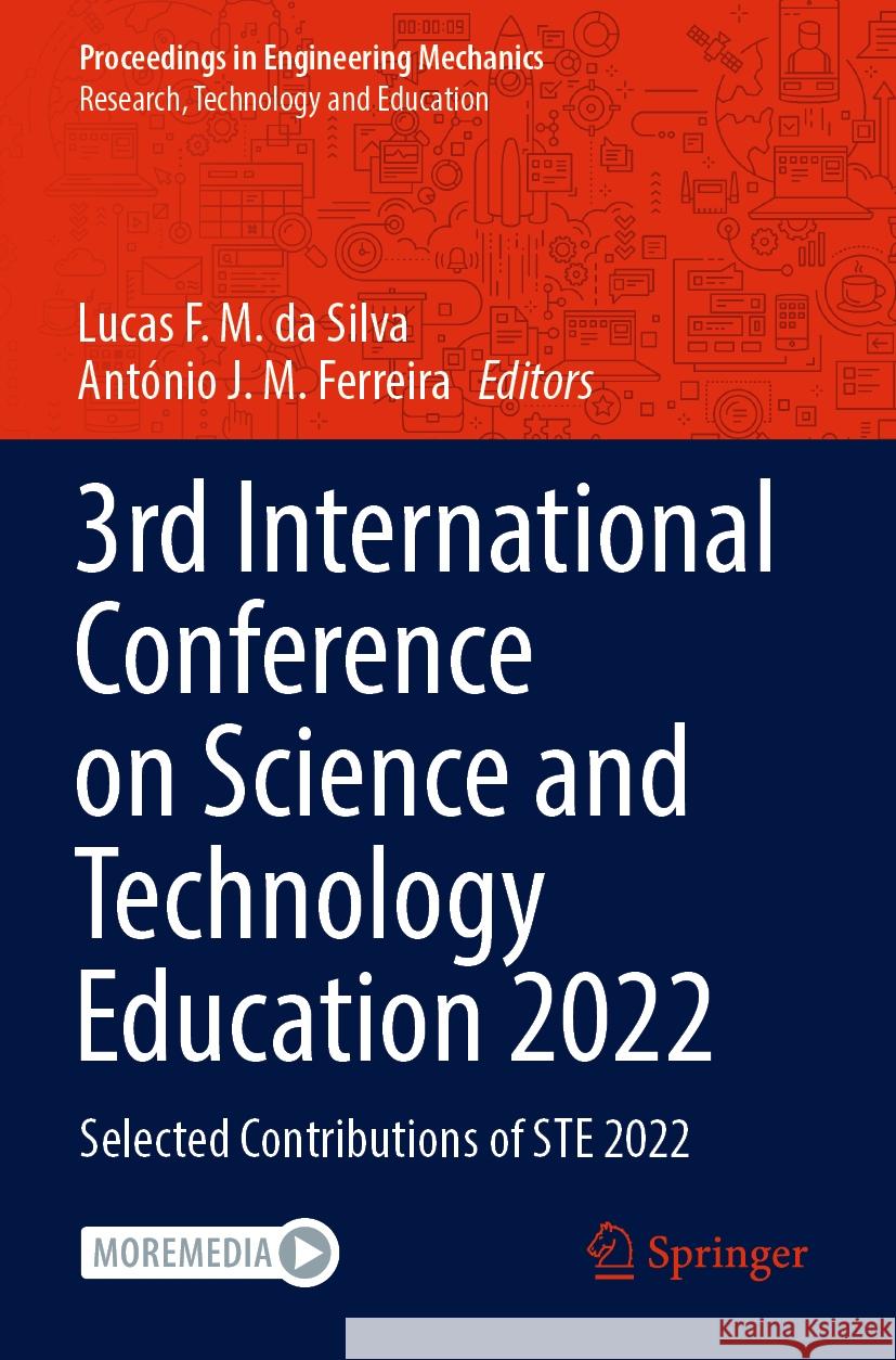 3rd International Conference on Science and Technology Education 2022  9783031254031 Springer International Publishing - książka