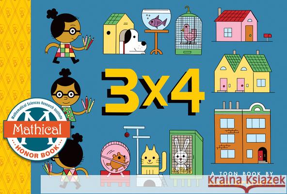 3x4: Toon Level 1 Ivan Brunetti 9781943145348 Toon Books - książka