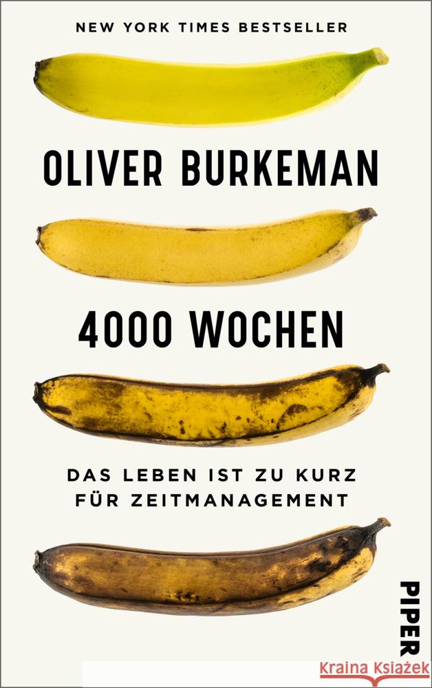 4000 Wochen Burkeman, Oliver 9783492058162 Piper - książka