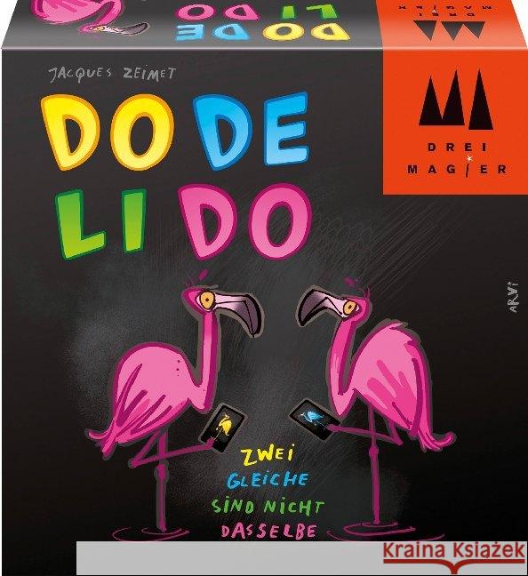 Dodelido (Kartenspiel) : Zwei Gleiche sind nicht das Selbe Zeimet, Jacques 4001504408794 Schmidt Spiele